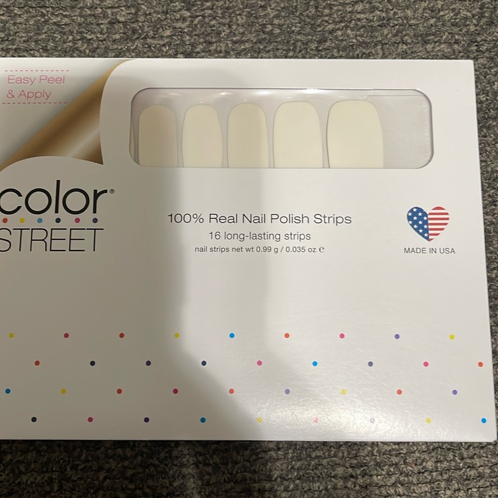 Colorstreet “ Swiss and tell”